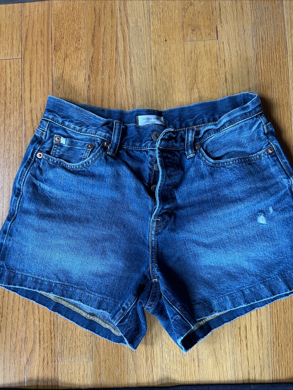 AE Selvedge Classic Short - Dark Blue